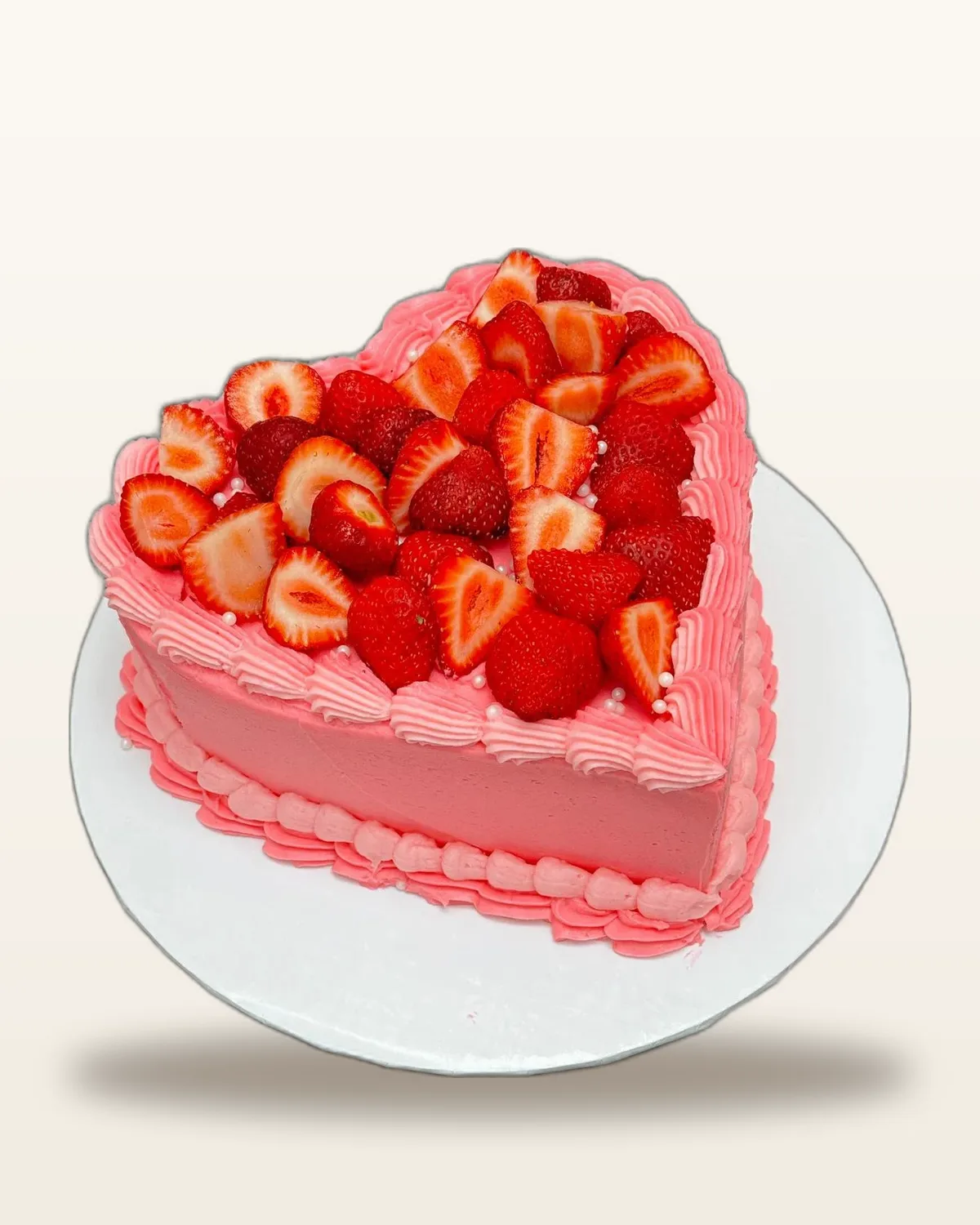 Romantic anniversary cake by The Cake Pantry, Fishers Indiana — design 1