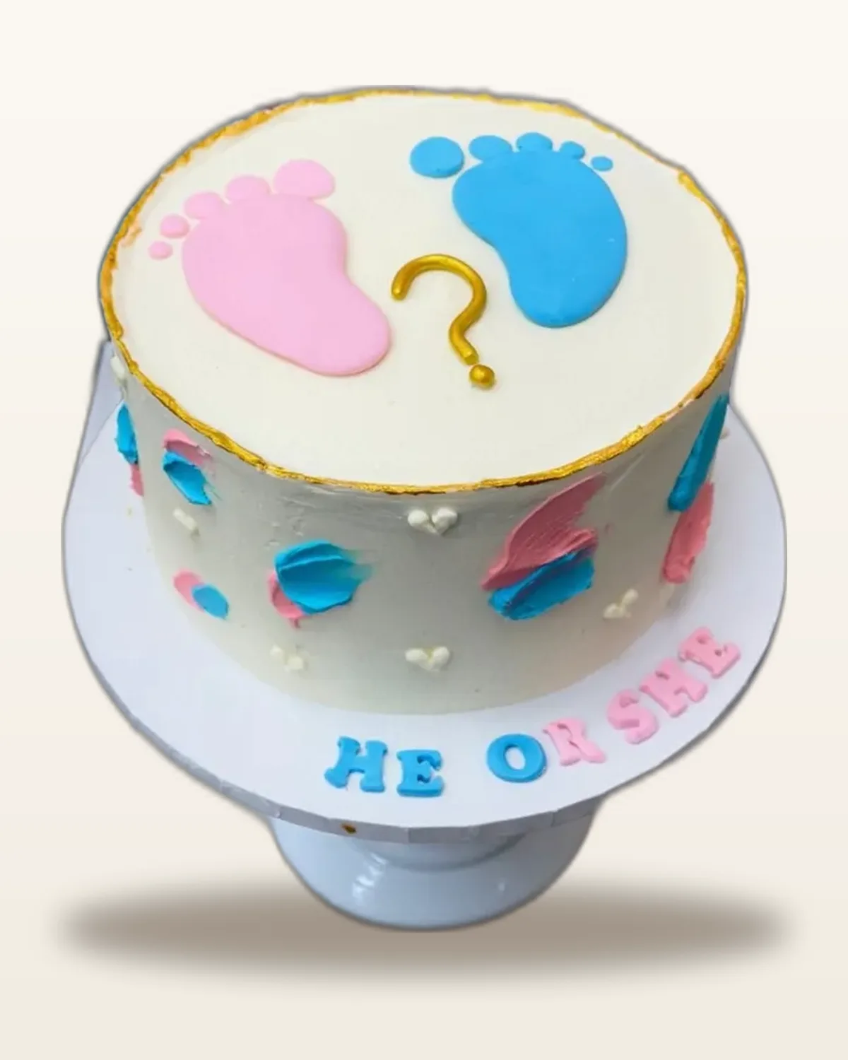 Baby shower cake by The Cake Pantry, Fishers Indiana — design 5