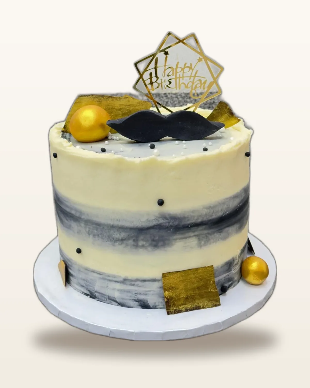 Custom birthday cake by The Cake Pantry, Fishers Indiana — design 3