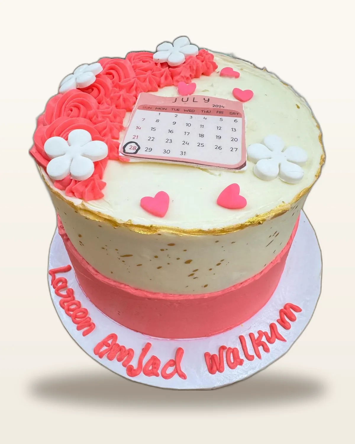 Custom birthday cake by The Cake Pantry, Fishers Indiana — design 4