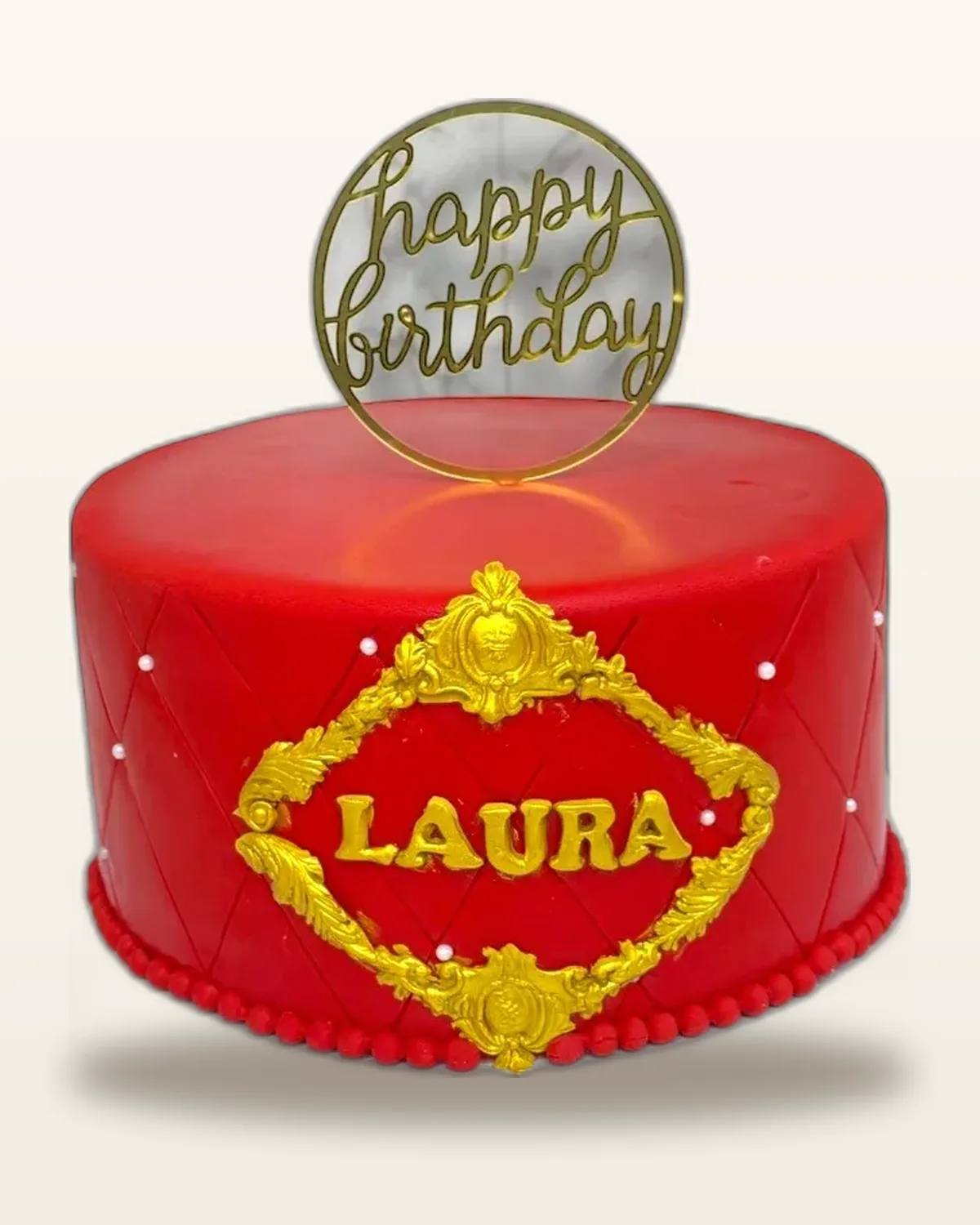 Custom birthday cake by The Cake Pantry, Fishers Indiana — design 14