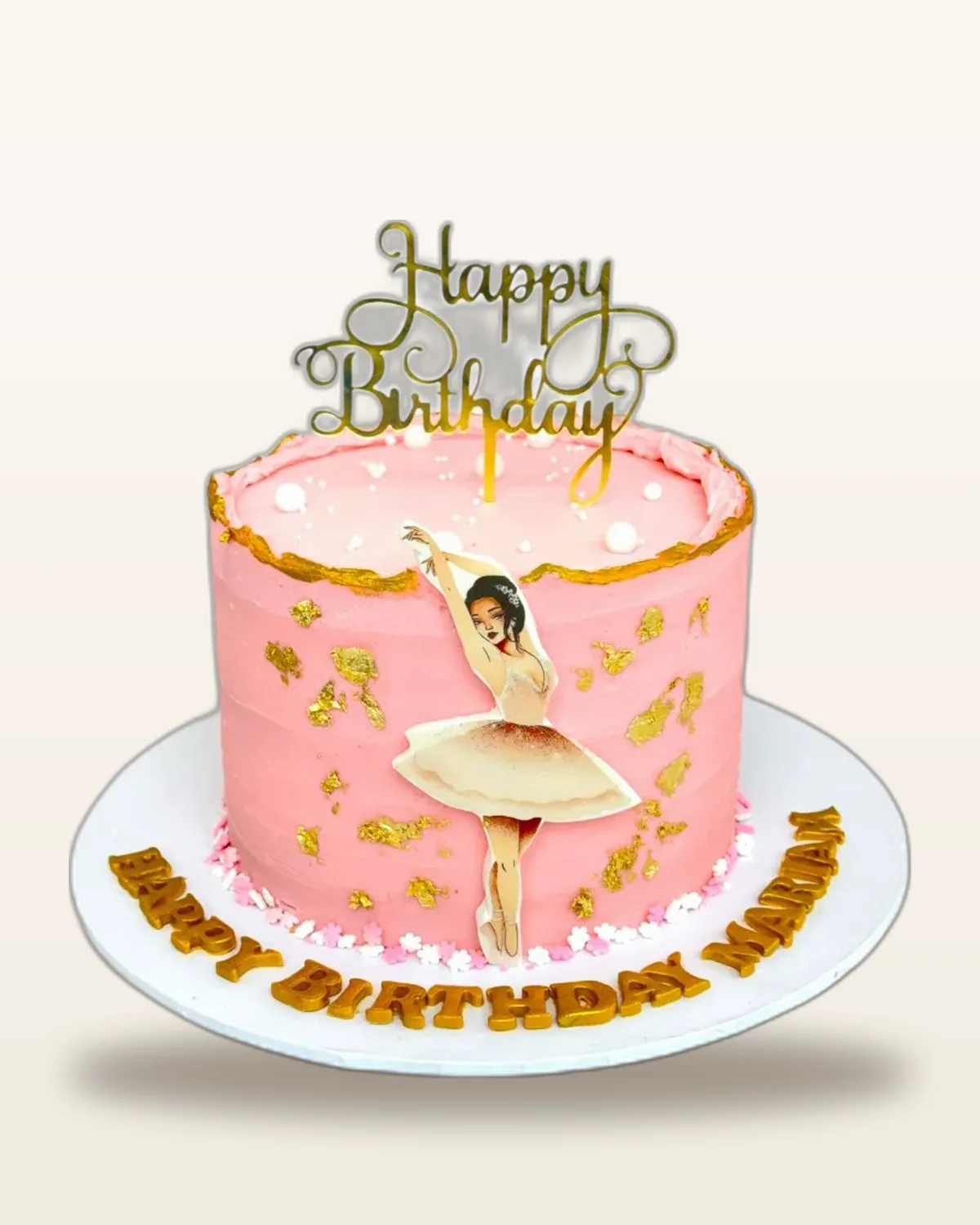 Custom birthday cake by The Cake Pantry, Fishers Indiana — design 24