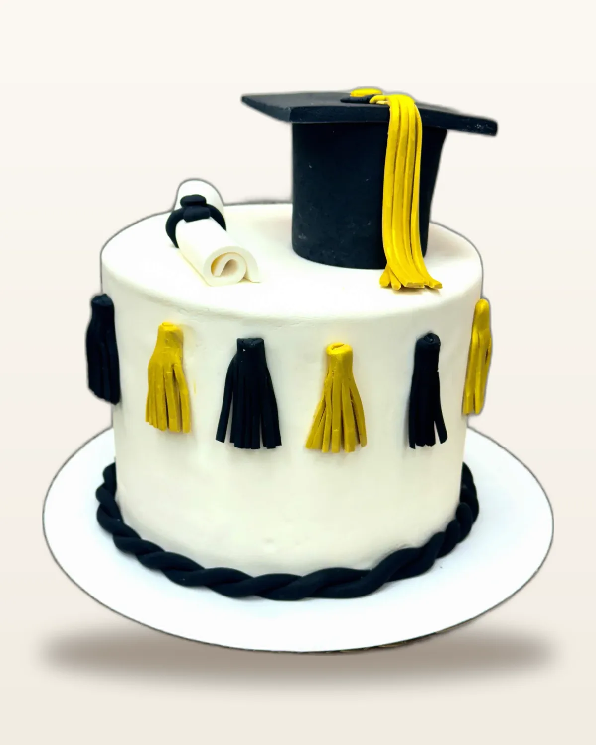 Graduation celebration cake by The Cake Pantry, Fishers Indiana — design 8