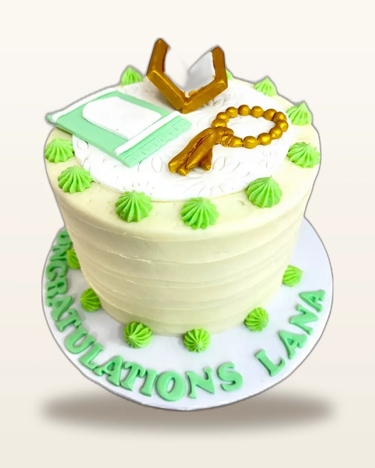 Graduation celebration cake by The Cake Pantry, Fishers Indiana — design 10