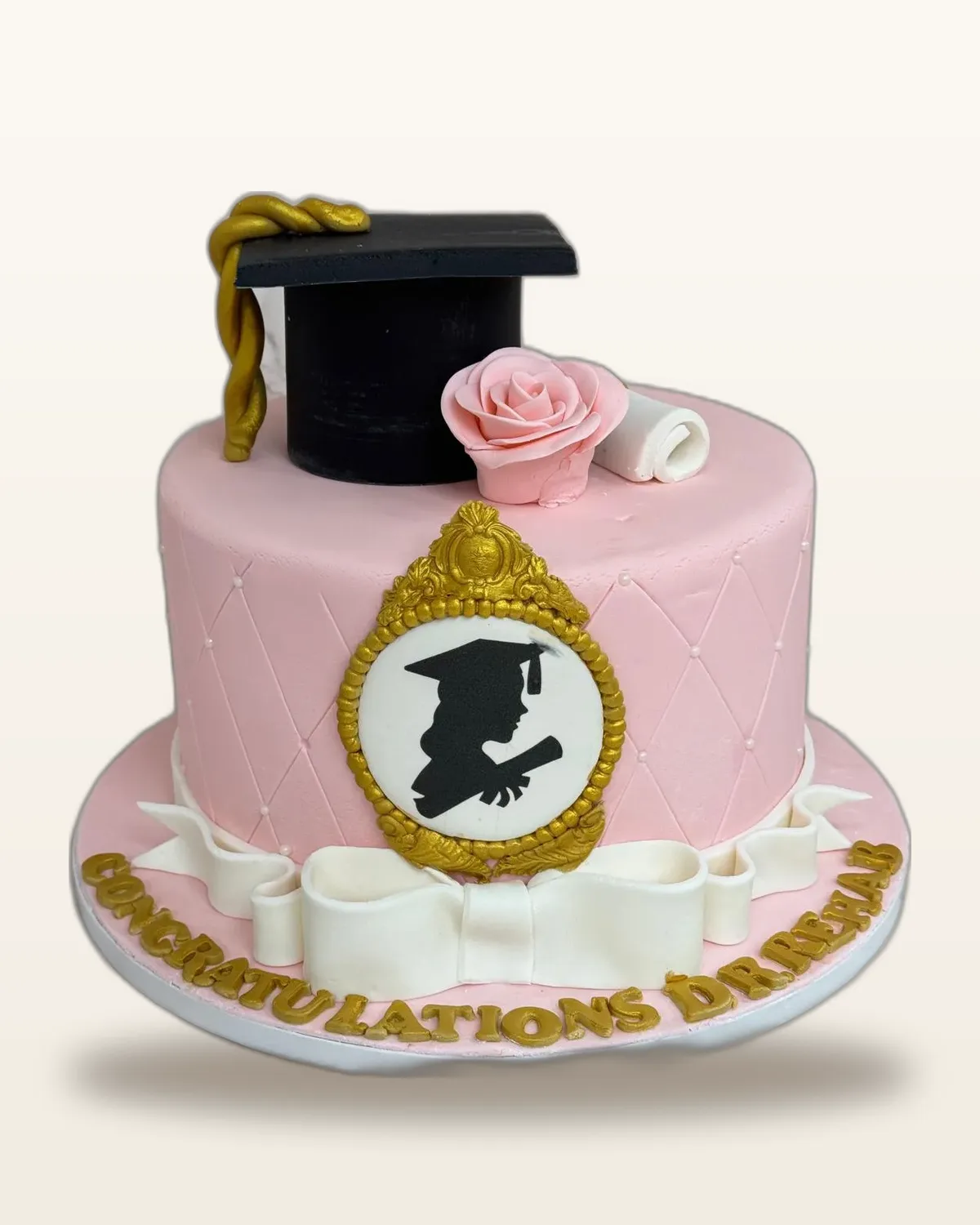 Graduation celebration cake by The Cake Pantry, Fishers Indiana — design 24